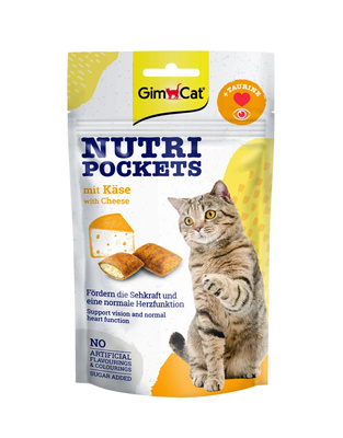 Gimborn Gmcat Nutri Pockets Kaassnack 60g