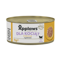 APPLAWS Kitten Chicken In Jelly Tin 6x70g