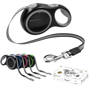 NUXIE® Premium automatische singel hondenriem 5m 20kg (willekeurige kleur)