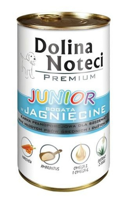 Dolina Noteci Premium Junior Rijk aan Lam 400g