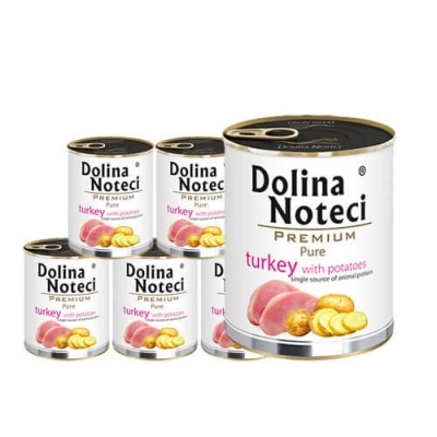 Dolina Noteci Premium Pure Kip met Rijst 6x800g