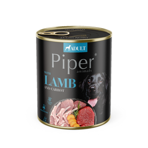 DOLINA NOTECI Piper voor honden lam met wortels 800g