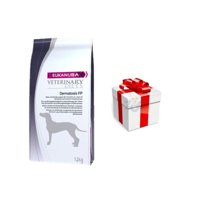 Eukanuba Dermatosis FP 12kg + GRATIS een verrassing voor je hond!