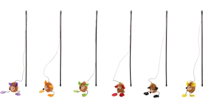 FLAMINGO-geluidstaaf met kattenkruid voor katten egel