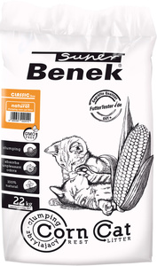 SUPER BENEK Maïs Strooisel Natuurlijke Geur 35L