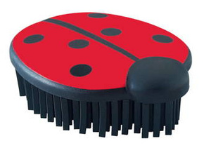 Hunter Rubberborstel Lieveheersbeestje 10cm