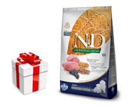 Farmina N&D Ancestral Grain Canine Puppy Medium&Maxi Lamb&Blueberry 12kg + GRATIS een verrassing voor je hond!