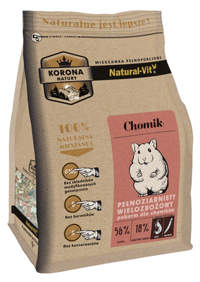 KORONA NATURY Natural-Vit hamstervoer 1,6kg