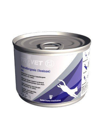 TROVET VRD Hypoallergenic Hertenvlees voor katten 200g