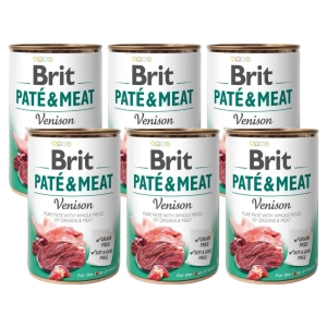 Brit Pate & Vlees Hertenvlees 6x400g