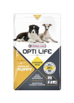 Versele-Laga Opti Life Puppy Medium met Kip voor middelgrote rassen 2,5 kg