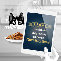 Felix Tasty Shreds Zalm & Tonijn Kattenvoer in Saus 4x80g