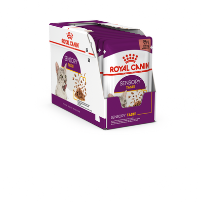 ROYAL CANIN Sensory Taste natvoer, stukjes in saus 12x85g
