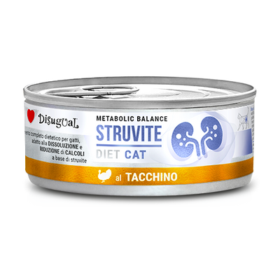 Disugual Veterinary STRUVITE kalkoen (adult) natvoer voor katten 85g