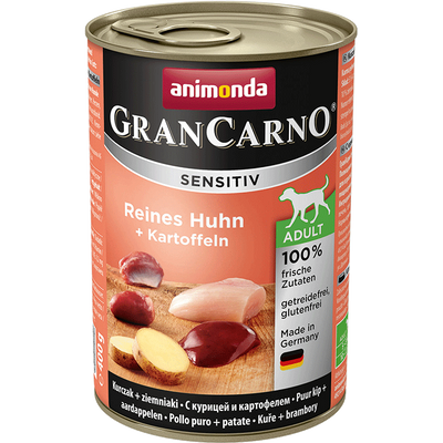 Animonda GranCarno Sensitiv Adult Hond Kip & Aardappelen 400g