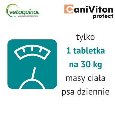 VETOQUINOL Caniviton Protect Hondenvoedingssupplement 30 tabletten