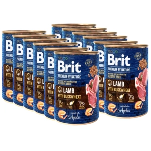 Brit Premium By Nature Lam met Boekweit 12x400g