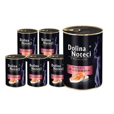 Dolina Noteci Premium met zalm gevulde kat 12x400g