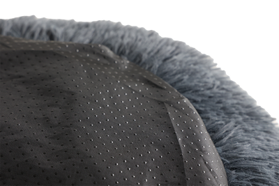 SNAPPY bed donut donut donkergrijs M 60x60x15cm