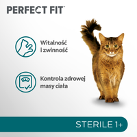 PERFECT FIT Sterile 1+ met kip 750g