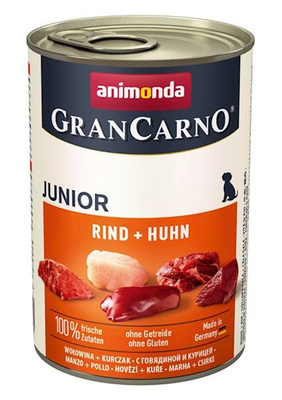 Animonda GranCarno Junior Rundvlees + Kip 400g