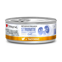Disugual Veterinary STRUVITE kalkoen (adult) natvoer voor katten 12x85g