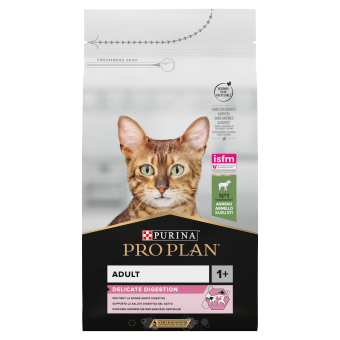 PRO PLAN Delicate Digestion Adult kattenvoer rijk aan lam 1.5kg