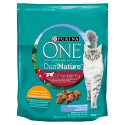 PURINA ONE DualNature Cranberry Adult Kattenvoer kip als eerste ingrediënt 750g