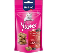 Vitakraft Cat Yums Eend Snack met Vlierbloesem 40g