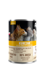 PetRepublic Kipstukjes in Fijne Saus voor Gesteriliseerde Katten 400g