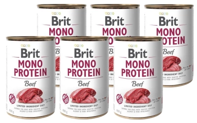 Brit Mono-Eiwit Rundvlees 6x400g