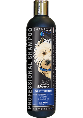 SUPER BENO PROFESSIONAL natshampoo voor WEST TERRIER 250ml