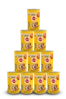 Pedigree Natvoer voor Volwassen Honden met Kip & Groenten in Gelei 24x400