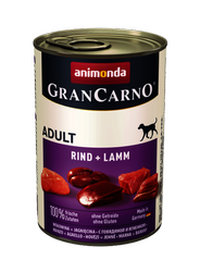 Animonda Grancarno Adult Hond Rund + Lam 400g