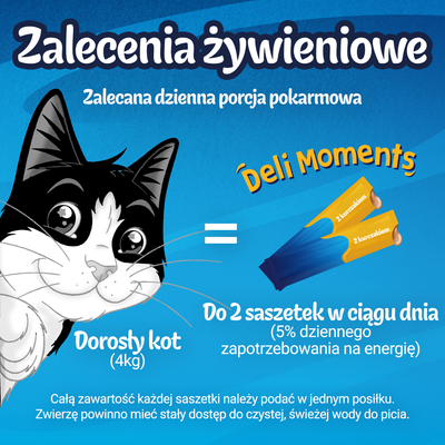 Felix Deli Moments Romige kattensnacks met kip 4x10g
