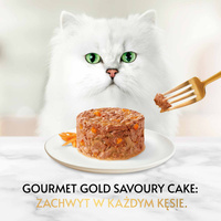 Purina Gourmet Gold Hartige Taart met Kip en Wortelen 85g