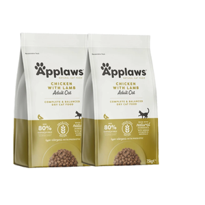 APPLAWS Complete Dry Adult Chicken With Lamb 2x7.5kg