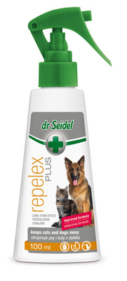 Laboratorium DermaPharm Dr Seidel Repelex Plus Afweermiddel voor Dieren met Langdurige Actie 100ml