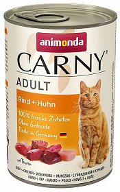 ANIMONDA Cat Carny Adult smaak: rund en kip 400g
