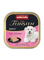 Animonda Dog Vom Feinsten Adult Kalkoen met Ham 150g