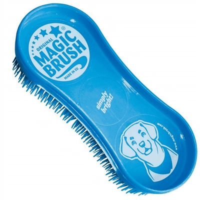 KERBL MagicBrush Blauwe Hondenborstel 
