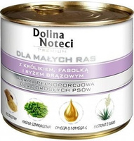 Dolina Noteci Premium voor kleine honden met Konijn, Bonen en Rijst 12x185g
