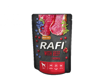 Rafi met rundvlees voor honden - zakje 10x300g (zwarte verpakking)