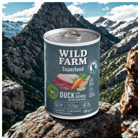 Wild Farm Superfood Eend 6x400g graanvrij hondenvoer