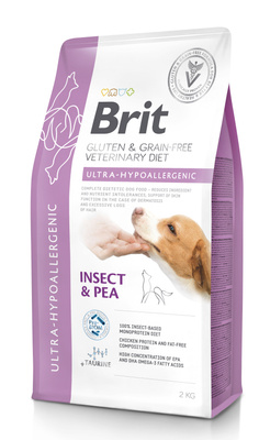 BRIT GF Veterinary Diets Hond Ultra-Hypoallergeen Insect 2kg 