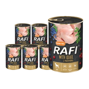 Dolina Noteci Rafi met kwartel 6x400g