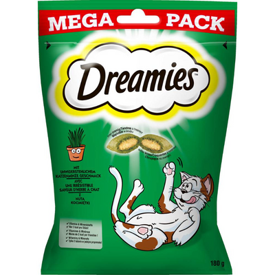 DREAMIES 180g traktatie met kattenkruid 
