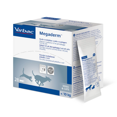 Virbac Megaderm voor honden en katten 28x4ml
