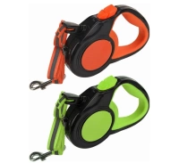 NUXIE® automatische hondenriem reflecterend koord 3m 15kg groen