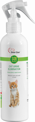 OVER ZOO Zo fris! Katten Urine Eliminator Verwijdert Urine Vlekken en Geuren 250ml